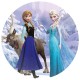46904d Disc vafa Frozen Anna si Elsa d14.5cm